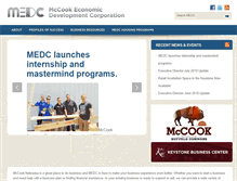 Tablet Screenshot of mccookne.org